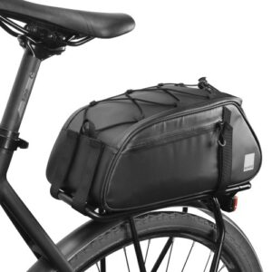 8L Fahrrad Rücksitz Kofferraumtasche Große Kapazität Rückentasche Tasche Reflektierende Rückensatteltasche MTB Rennrad Tasche Fahrrad Aufbewahrungstasche Handtasche