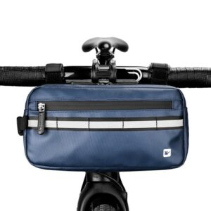 Fahrrad Lenkertasche Fahrrad Front Beam Bag Multifunktionale Umhängetasche Gürteltasche Umhängetasche Fahrradtasche