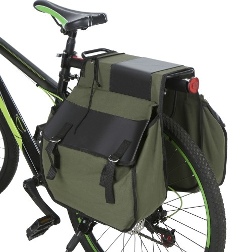 Fahrrad-Rücksitztasche Fahrrad-Kofferraumtasche Radfahren Gepäckträger Doppelpacktasche