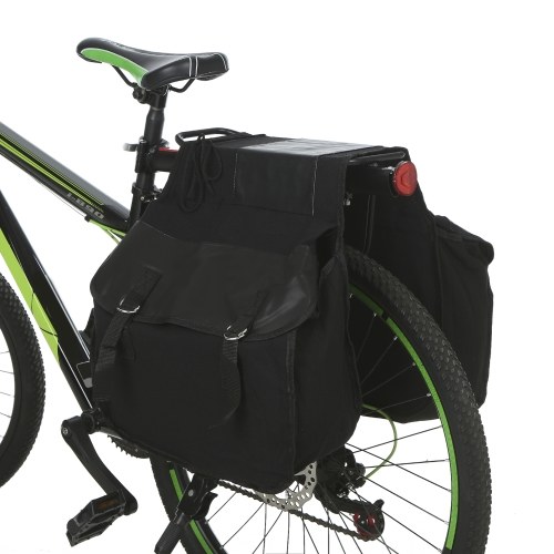 Fahrrad-Rücksitztasche Fahrrad-Kofferraumtasche Radfahren Gepäckträger Doppelpacktasche