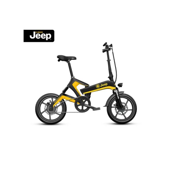 Jeep Fold E-Bike FFR 7050, 20" Laufräder, SHIMANO 7-Gang Kettenschaltung, black