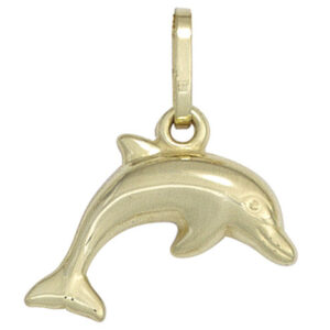SIGO Kinder Anhänger Delfin 333 Gold Gelbgold Kinderanhänger