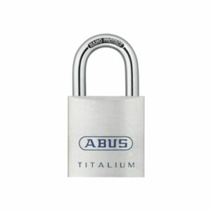 ► ABUS TITALIUM - Vorhangschloss 80TI/40 HB 63 verschiedenschließend aus neuartiger Aluminiumlegierung