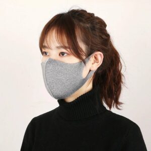 1PC atmungsaktive staubdichte Fahrrad-Gesichtsmaske für den Außenbereich Leichte Gesichtsschutz-Verschmutzungs-Mundabdec