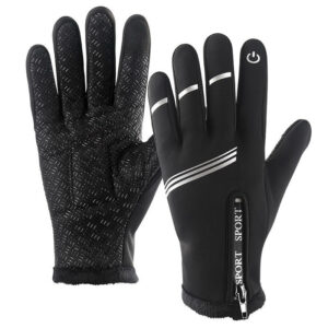 ROCKBROS S175 Touchscreen Antislip Wasserdichte Handschuhe Reflektierende Radfahren Fahrrad Fahrrad Handschuhe Winter Wa