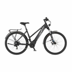 Fischer E-Bike ATB Terra 5.0i Damen 27,5 Zoll RH 49cm 10-Gang 504 Wh schwarz matt