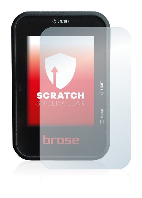 upscreen "Schutzfolie" für Brose Classic Display 2015 (E-Bike Display), Displayschutzfolie, Folie klar Anti-Scratch Anti-Fingerprint