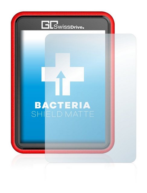 upscreen "Schutzfolie" für Go SwissDrive Evo (E-Bike Display), Displayschutzfolie, Folie Premium matt entspiegelt antibakteriell