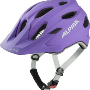 Alpina Carapax Jr. Flash Fahrradhelm (51-56 cm, 55 purple matt)