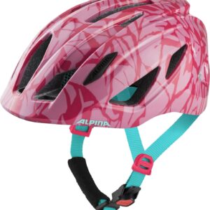 Alpina Pico Kinder Fahrradhelm (50-55 cm, 53 pink/sparkel gloss)