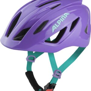 Alpina Pico Kinder Fahrradhelm (50-55 cm, 56 purple gloss)
