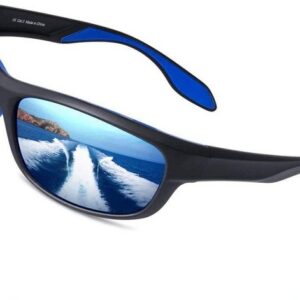 Elegear Fahrradbrille Sportbrille, (Blau, 1-St., UV400-Schutz)