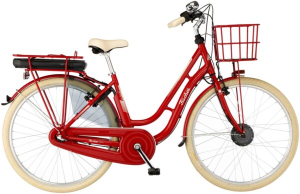 FISCHER Fahrrad E-Bike "CITA RETRO 2.0 418 48", 3 Gang, Shimano, Shimano 3-Gang Nexus Nabenschaltung, (mit Akku-Ladegerät-mit Werkzeug)