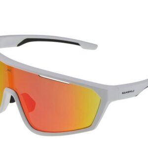 Gamswild Monoscheibensonnenbrille UV400 Sonnenbrille Skibrille Fahrradbrille TR90 tolles Design Damen Herren Unisex, Modell WS5838 in, grün, blau, weiß