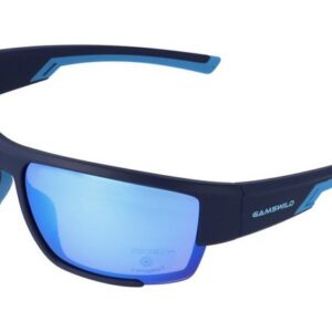 Gamswild Sportbrille UV400 Sonnenbrille Skibrille Fahrradbrille breite Bügel/Zugluftschutz, Damen Herren Modell WS7133 in schwarz, braun, blau