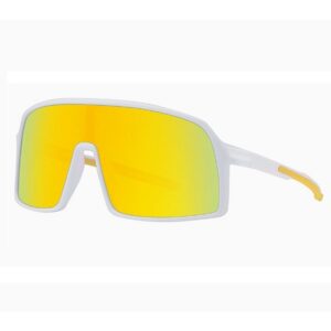 GelldG Sonnenbrille Fahrradbrille polarisierte Sportbrille UV 400 Schutz Schutzbrille