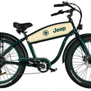 Jeep E-Bikes E-Bike CR 7004, 7 Gang, Kettenschaltung, Heckmotor, 374,4 Wh Akku, (mit Akku-Ladegerät)