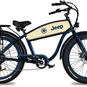 Jeep E-Bikes E-Bike CR 7005, 7 Gang, Kettenschaltung, Heckmotor, (mit Akku-Ladegerät)