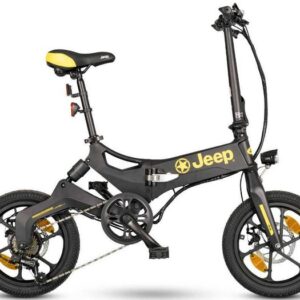 Jeep E-Bikes E-Bike FR 6020, 1 Gang, Kettenschaltung, Heckmotor, (mit Akku-Ladegerät)
