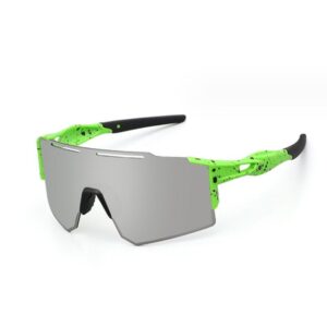Juoungle Fahrradbrille Polarisierte Sonnenbrille, UV 400 Schutz, Schutzbrille, Sportbrille
