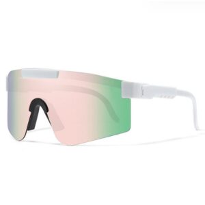 Juoungle Sonnenbrille Fahrradbrille,TR90 polarisierte Sonnenbrille mit UV400 Schutz