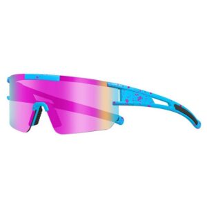 MAGICSHE Fahrradbrille Polarisierte Sonnenbrille, UV400- Maximaler Schutz