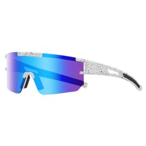 MAGICSHE Fahrradbrille Polarisierte Sonnenbrille, UV400- Maximaler Schutz