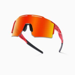 Melteine Fahrradbrille Polarisierte Radsportbrille für Männer Frauen Sport Sonnenbrille, (1-St)