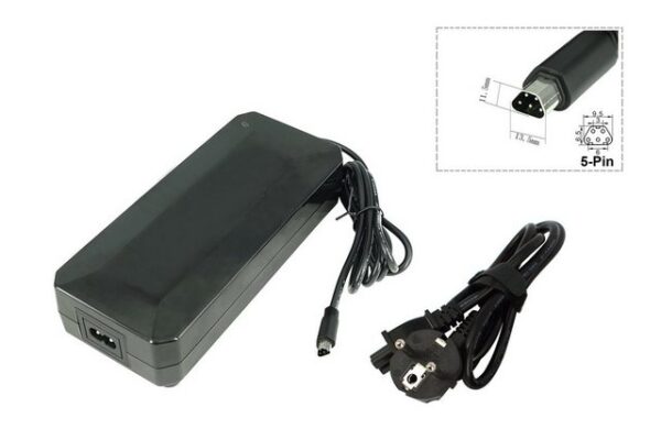 PowerSmart CPF160L1303E.501 Batterie-Ladegerät (Netzteil 48V 3A Ladekabel für Akku E-Bike Elektrofahrrad Pedelec)