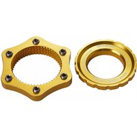 Reverse Centerlock-adapter Gold