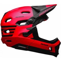 Super Dh Sphr Helm Rot / Schwarz Fh 58 / 62cm Grösse L