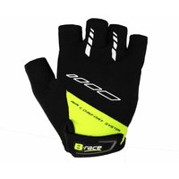 Handschuhe b-race bump gel schwarz / lime grösse 3 grösse l