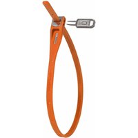 Hiplok vorhängeschloss kabel z-schloss orange 400 mm