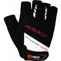 Handschuhe b-race bump gel schwarz / weiss mis. 1 grösse s